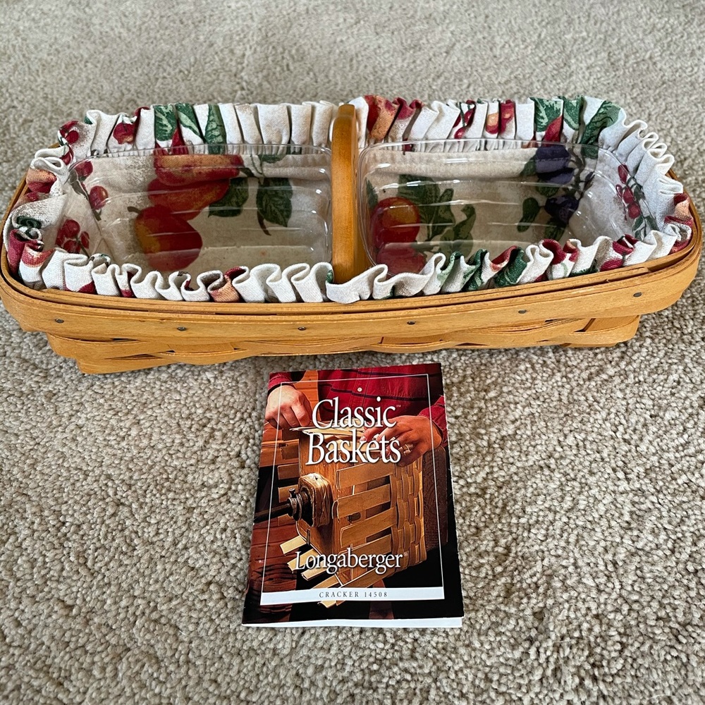 Longaberger Cracker Basket set